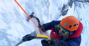 Read more about the article Beginner’s Guide to Ice Climbing: Gear, Techniques, and Safety Tips